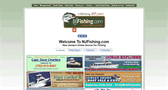 Desktop Screenshot of njfishing.com